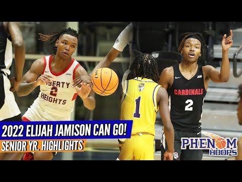 HIGHLIGHTS: 2022 Elijah Jamison is a BUCKET GETTER! Senior Year Highlights