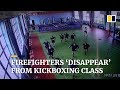 Firefighters In China Disappear From Kickboxing Class After Fire Alarm Rings