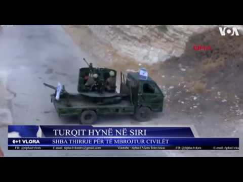 Trupat turke 'pushtojnë' Sirinë
