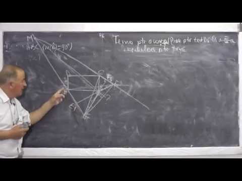 Lectia 504 - Probleme legate de concurenta liniilor importante in triunghi Recapitulare teza Clasa 6