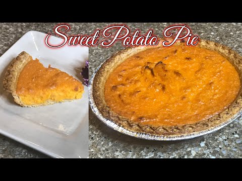 Easy Sweet Potato Pie | Holiday Dessert | 4Sure Family Recipe