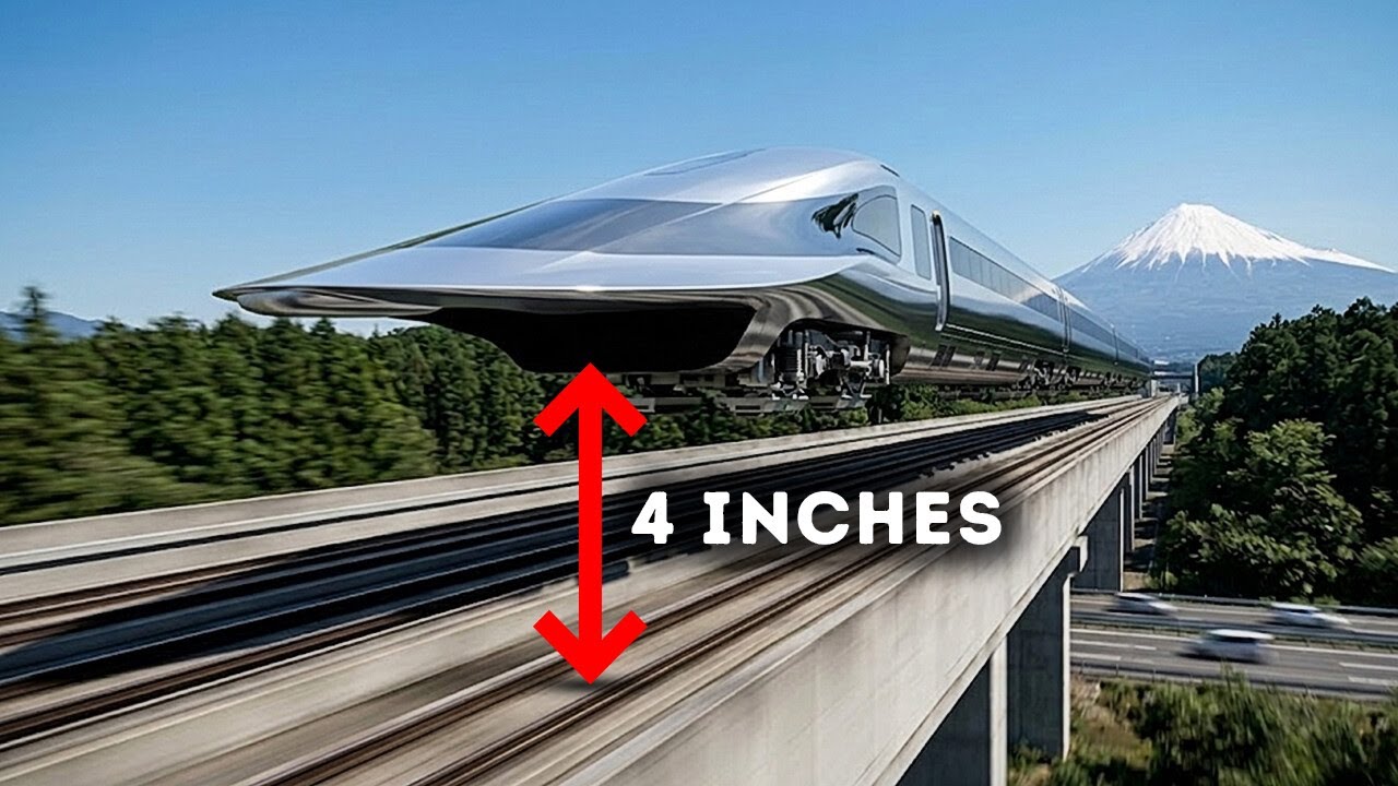 Japan's New Flying Train Will Change Travel Forever