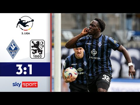 Okpala doppelt! Waldhof bleibt dran! | SV Waldhof Mannheim - TSV 1860 München | HL - 3. Liga 25/26