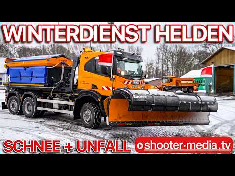 ❄️ WINTER SERVICE HEROES ❄️ SNOWFALL ❄️ HIGHWAY ❄️ ACCIDENT ❄️