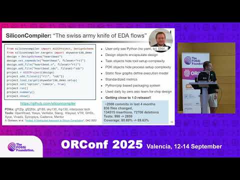 Open-Source-Chipdesign: zum Spaß und zum Profit (Andreas Olofsson)