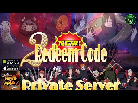 Ninja War(Private Server) New 2X Redeem Code 🎁 Rise of Hokage: Glory/Ninja Chronicles iOS/ApK