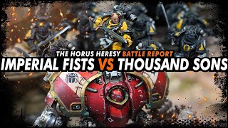 Download lagu Imperial Fists vs Thousand Sons - The Horus Heresy (Battle Report) mp3
