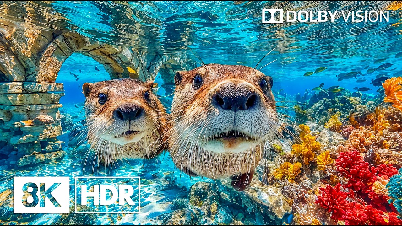 Peaceful Blue Ocean Beauty in 8K HDR | Dolby Vision™