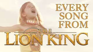 EVERY SONG FROM DISNEY&#39;S THE LION KING! - 6-YEAR-OLD CLAIRE AND THE CROSBY FAMILY