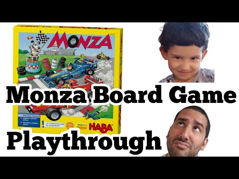 Monza Board Game Playthrough (w/Nick)