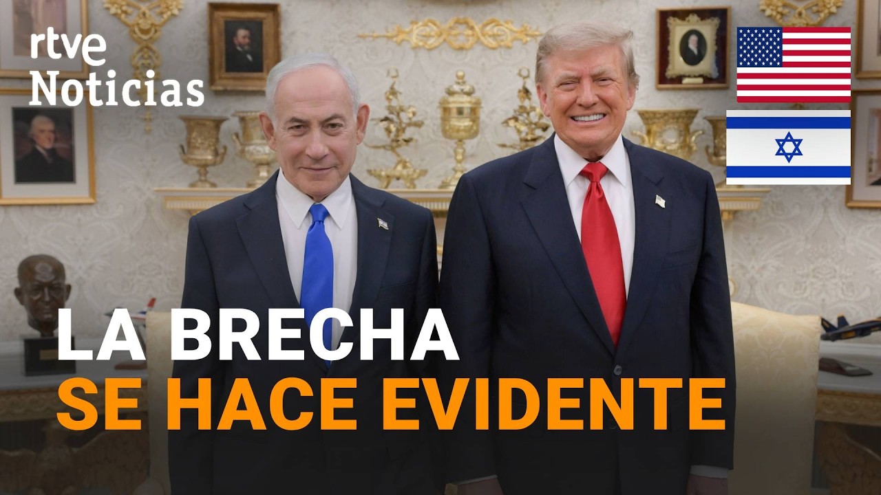 Primera visita de Netanyahu a la Casa Blanca desde el inicio de la guerra de Irán | RTVE