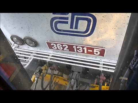 362.131: Rozjezd z Chomutova a odjezd z Kadaně-Prunéřova