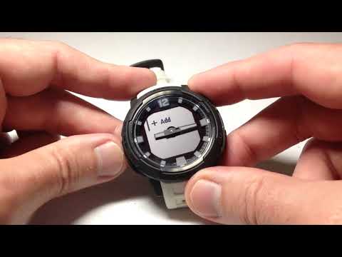 Garmin Instinct Crossover | Edit and Rearrange Activities / Apps