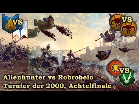 Alienhunter vs Robrobeic - Achtelfinale - Liga der 2000 - Total War: Warhammer 2 deutsch