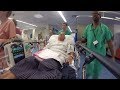 Having heart attack (MI - Myocardial Infarction) treatment , Derriford Hospital - Plymouth