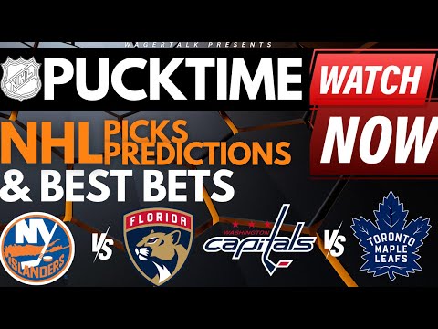 NHL Predictions, Picks & Odds | Islanders vs Panthers | Capitals vs Maple Leafs | PuckTime Mar 28