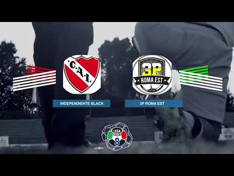 LEGACALCIO8 STAGIONE 21/22 SERIE A2: INDEPENDIENTE BLACK - 3P ROMA EST