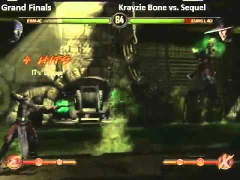 2GG MK9 Grand Finals - Krayzie Bone(Smoke, Ermac) vs Sequel (Kung Lao)