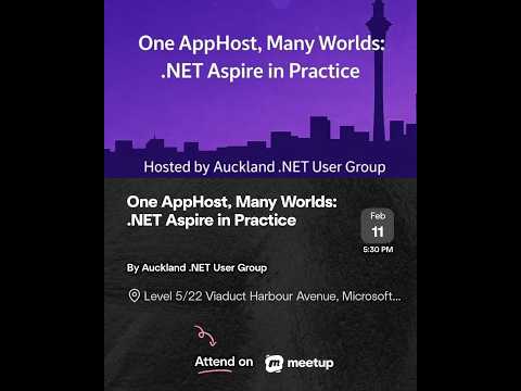 One AppHost, Many Worlds: .NET Aspire in Practice recording thumbnail