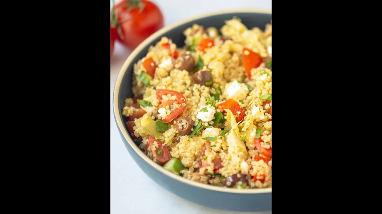 Make Quinoa Salad LIVE with Me