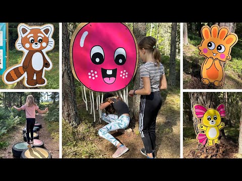 Pukkins Sagostig och Pukkins i Kolmårdens djurpark - Lek med oss