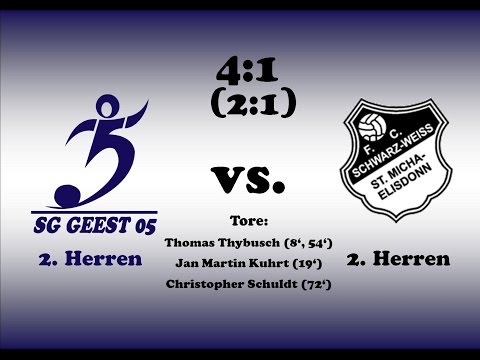 Highlights SG Geest 05 II vs. FC SW St. Michaelisdonn II - 15.11.2015
