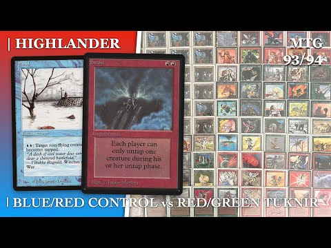 Blue/Red Control vs Red/Green Tuknir, Ep4. Canadian Highlander MTG 93/94 #magicthegathering 742