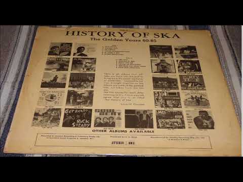 CLANCY ECCLES       GLORY HALLELUJAH          LP  HISTORY    V 1    OF SKA     STUDIO ONE  BLEUE