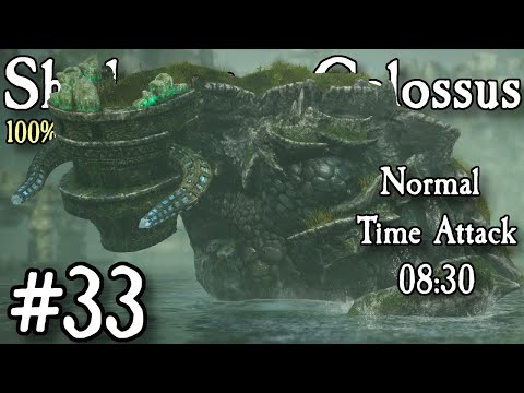 Shadow of the Colossus (PS4) 100% Walkthrough - Part 33: Normal Time Attack: Pelagia!