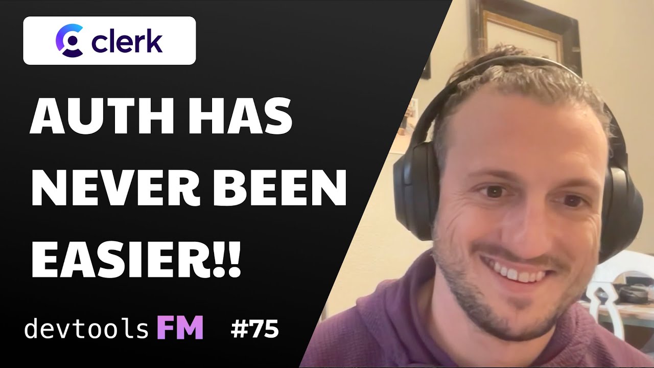 Braden Sidoti - Clerk - Add Auth easy to any app - YouTube
