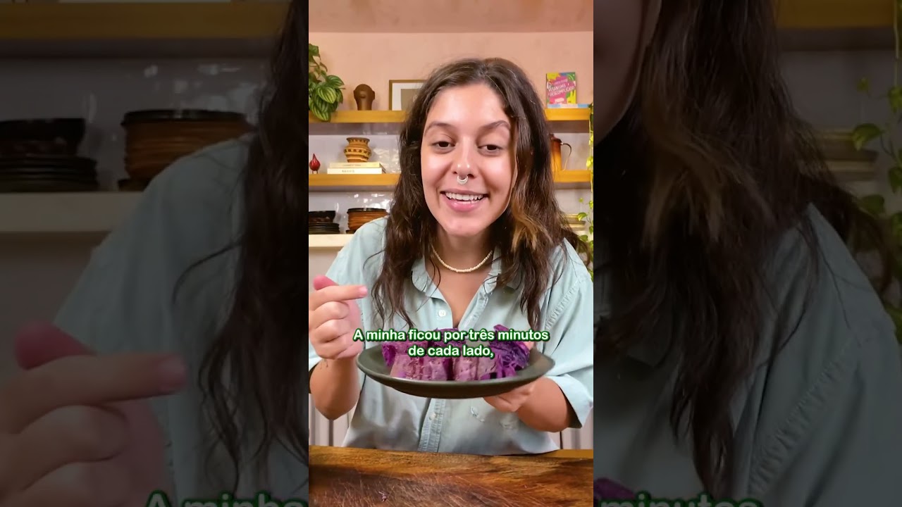 🍠 BATATA DOCE NO MICROONDAS (Muito Rápido!)