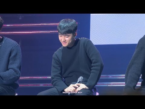 181102 벚꽃연가 라이브를 감상하는 경수♥