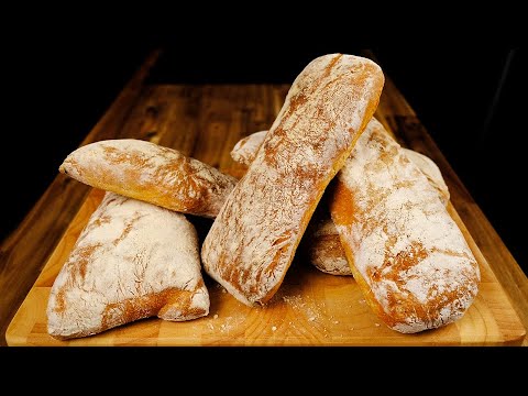Make this ciabatta bread recipe & you'll never eat store-bought bread again!
