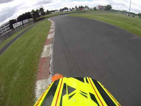 On board William Zarcone @Magny-Cours supermoto