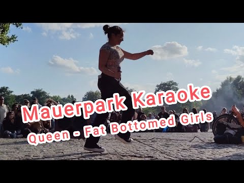 Mauerpark Karaoke Berlin 2023, Queen Fat Bottomed Girls
