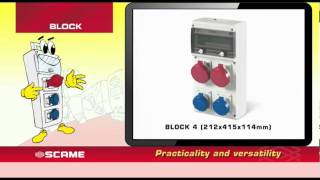 Scame - BLOCK Series