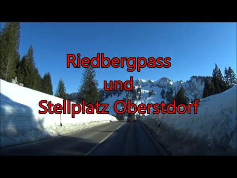 Oski on Tour #1 - Riedbergpass und Stellplatz Oberstdorf
