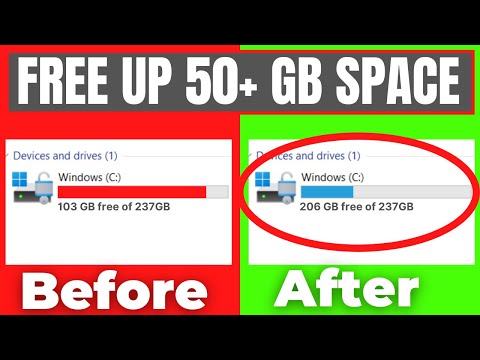 How to FREE UP Disk Space on Windows 11/10/8/7 (2022)