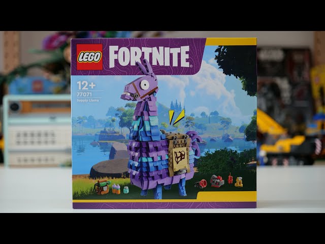 Vídeo relacionado con LEGO Fortnite Llama de Suministros - Figura Articulada de Personaje del Videojuego con Accesorios Inc. Zumo de Subidón - Regalo Gamer para Niños y Niñas de 12+ Años y Adolescentes 77071