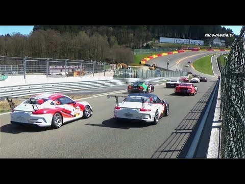 Hankook 12H Spa Francorchamps Start GT's Cam Pitwall / Eau Rouge