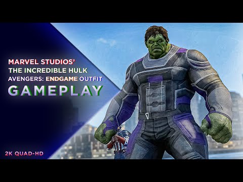 Marvel's Avengers - Gameplay HULK "MCU ENDGAME Outfit/Skin" [PC 1440p 60FPS] (No Commentary)