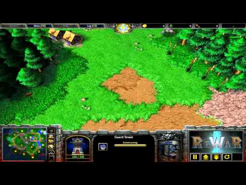 Nicker(NE) vs Yumiko(HU) - WarCraft 3 gameplay - RN732
