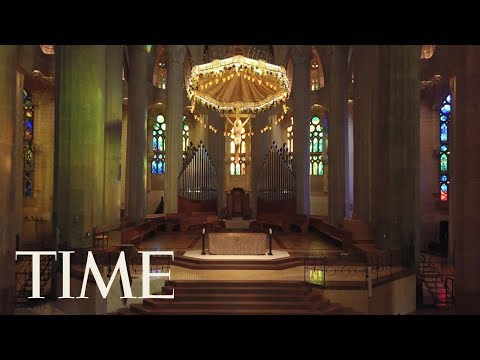 A Drone Tour Of La Sagrada Familia  | TIME