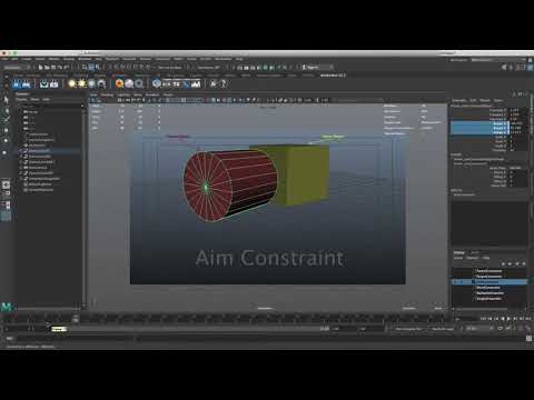 Maya 2019 - About Constraints