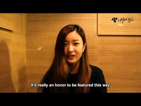 [ENG SUB] 131202 Bomi @ M.I.B "Let's Talk About You" MV Recording Studio
