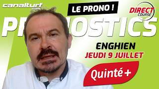 emission video des courses turf pmu du Jeudi 9 juillet 2026