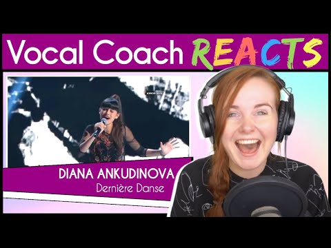 Vocal Coach reacts to Diana Ankudinova - Dernière Danse (Live)