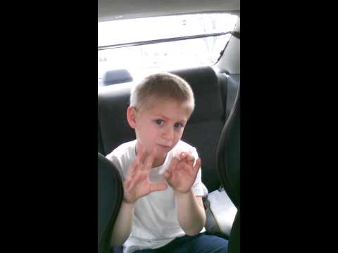 Kid singing Pink Floyd's the wall "new"!