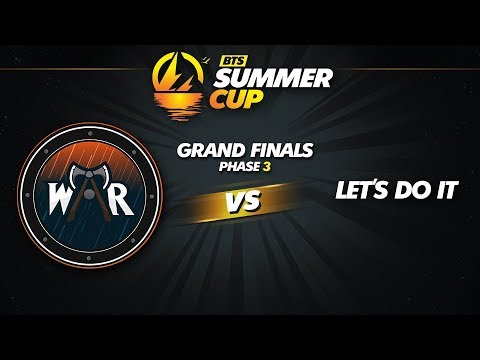 Wind and Rain vs Let's Do It Game 1 - BTS Summer Cup Phase 3: Grand Finals