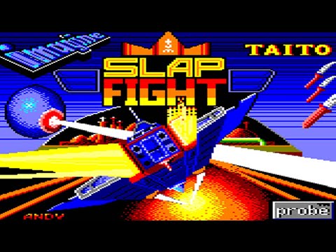 [Amstrad CPC] Slap Fight - Longplay